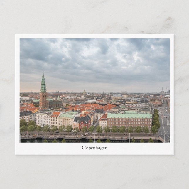 Carte Postale Copenhague Danemark (Devant)