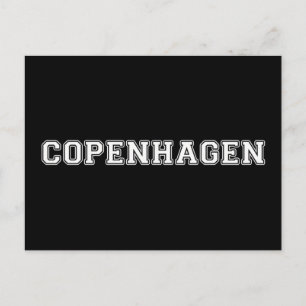 Carte Postale Copenhague Danemark