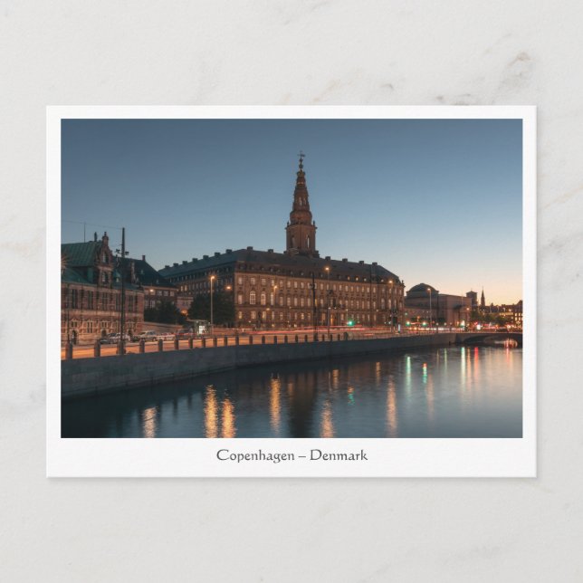 Carte Postale Copenhague Danemark (Devant)