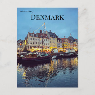 Carte Postale Copenhague Danemark
