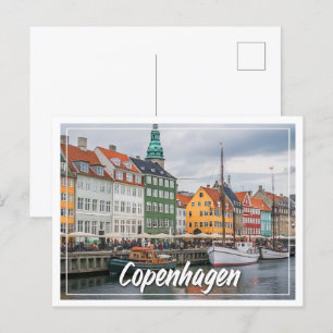 Carte Postale Copenhague, Danemark - Charme scandinave
