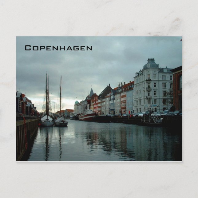 Carte Postale Copenhague - Ny Haven (Devant)