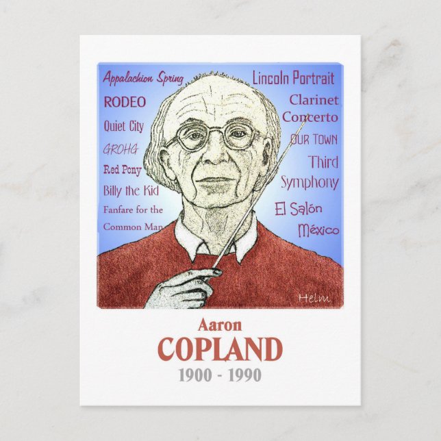 Carte Postale Copland (Devant)