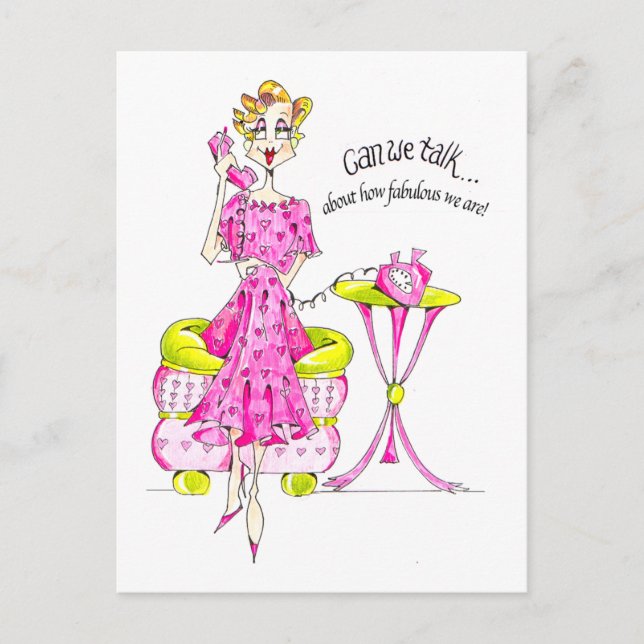 Carte postale Coque Vanity (Devant)