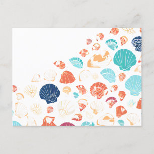 Carte Postale Coquillages