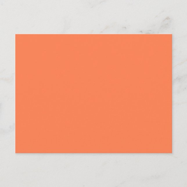 Carte Postale corail de couleur (Devant)