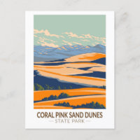 Coral Pink Sand Dunes State Park Utah Vintage