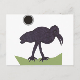 Carte Postale Corbeau