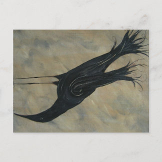 Carte Postale Corbeau primitif