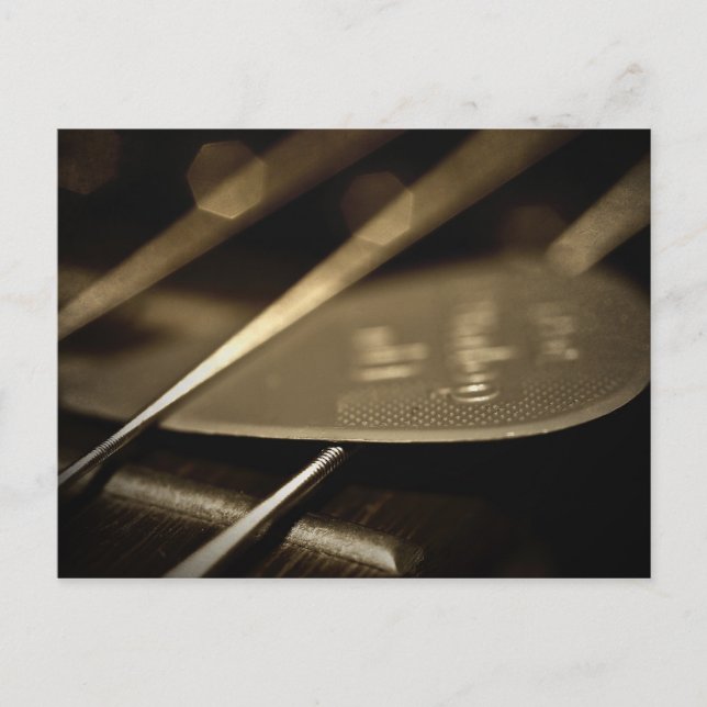 Carte Postale Cordes et bâton (Devant)