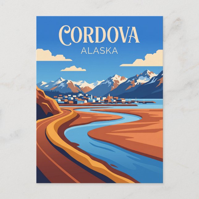 Carte Postale Cordoue États-Unis (Devant)