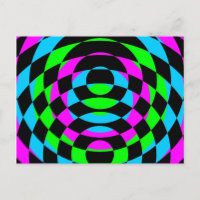Corey Tiger 80s Vintage Op Art