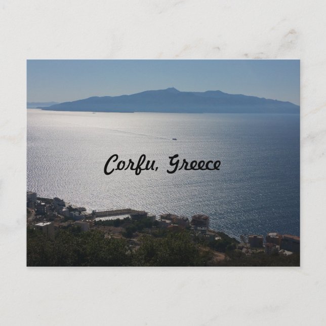 Carte postale Corfou, Grèce (Devant)