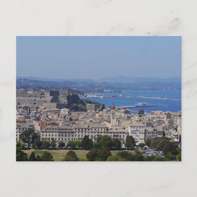 Carte Postale Corfou, Grèce (Devant)