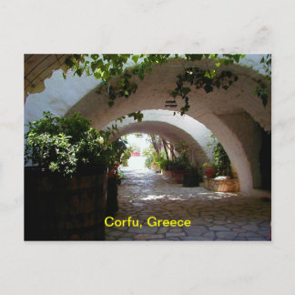 Carte Postale Corfou, Grèce