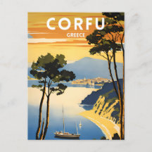Corfou Grèce Vintage
