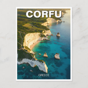 Carte Postale Corfou Grèce Voyage