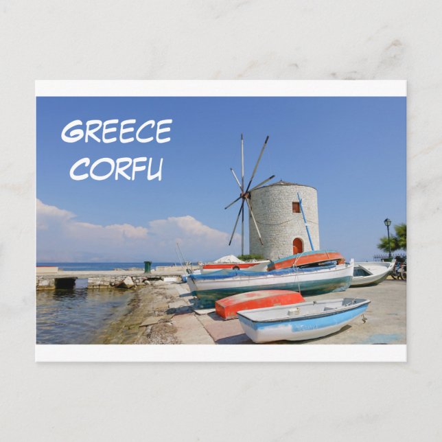 Carte postale Corfu Grèce (Devant)