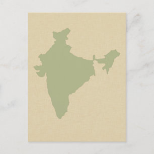 Carte Postale Coriander Blue Spice Modes Inde