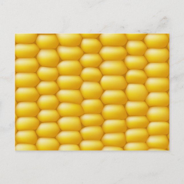 Carte Postale Corn Cob Arrière - plan (Devant)
