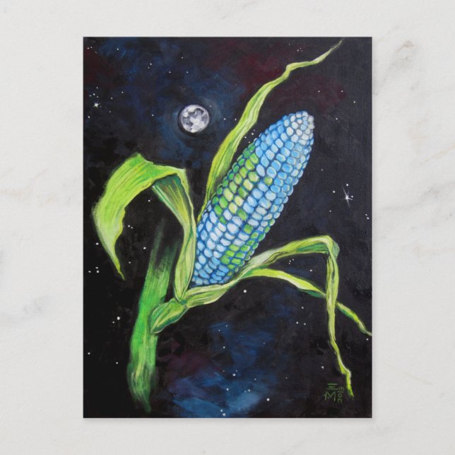 Carte Postale Corn Planet (Devant)