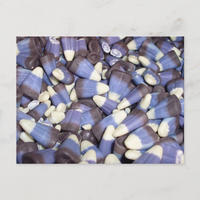 Carte Postale Corne de bonbons pourpre (Devant)