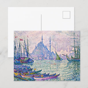 Carte Postale Corne d'or, Minarets   Paul Signac  