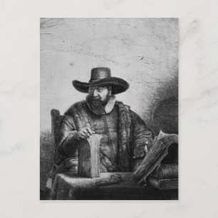 Carte Postale Cornelius Claesz Anslo 1640