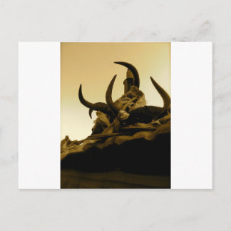 Carte Postale Cornes tibétaines