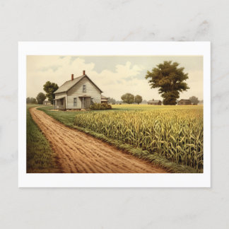 Carte postale - Cornfield Farmhouse