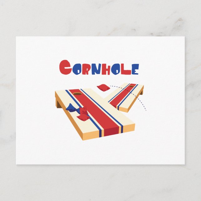 Carte Postale Cornhole (Devant)