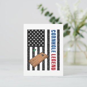 Carte Postale Cornhole Legend USA