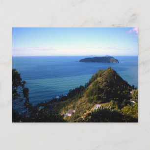 Carte Postale Coromandel Nouvelle-Zélande sommet du mont Paku Ta