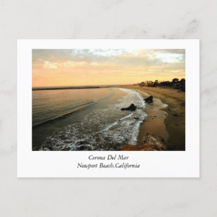 Carte Postale Corona Del Mar Newport Beach Californie