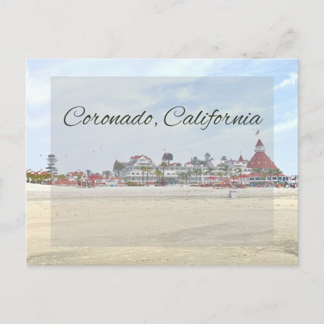 Carte Postale Coronado, California Postcard (Devant)