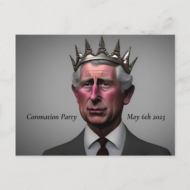 Carte Postale Coronation du roi Charles III (Devant)
