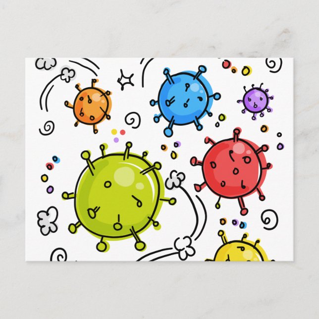 Carte Postale Coronavirus (Devant)