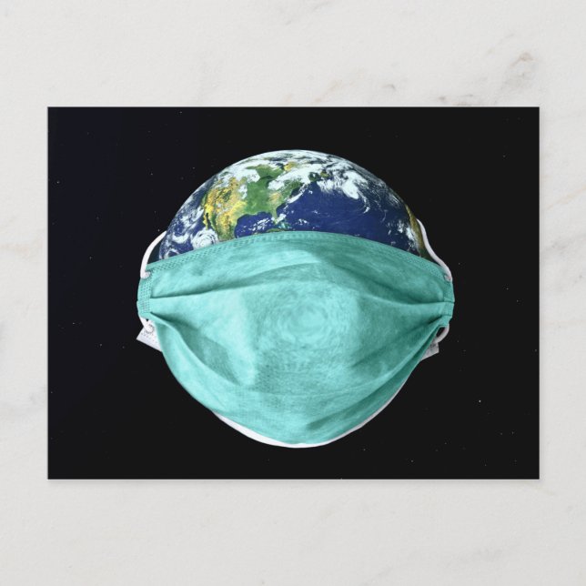 Carte Postale Coronavirus de l'Emergency (Devant)