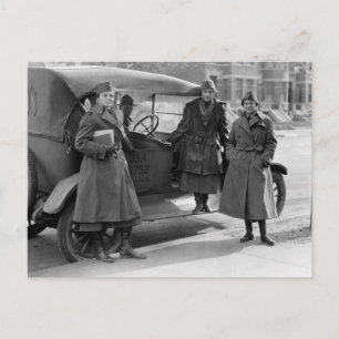 Carte Postale Corps de radio pour femmes : 1919