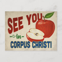 Corpus Christi Texas Apple - Vintage voyage