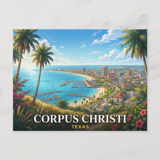 Carte Postale Corpus Christi Texas Voyage