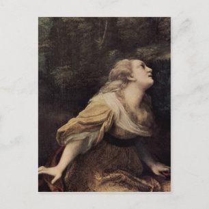 Carte Postale Correggio Noli me tangere, Détail : Hl. Maria Magd