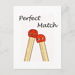 Carte Postale Correspondance parfaite