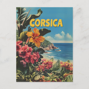Carte Postale Corse Vintage