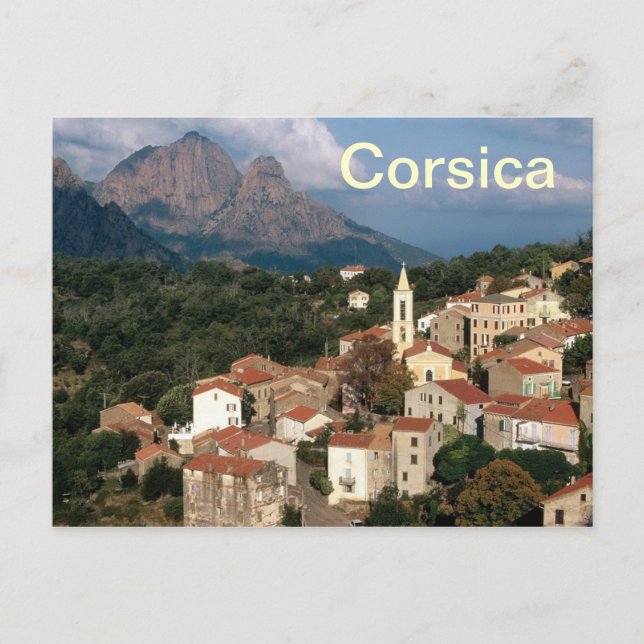 Carte Postale corsica (Devant)