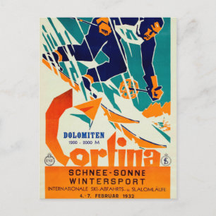Carte Postale Cortina