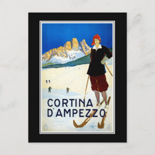 Carte postale Cortina D' AMPEZZO Italie Salutation