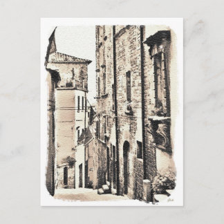 Carte Postale Cortona Toscane Italie.