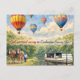 Carte Postale Coshocton Ohio Postcard