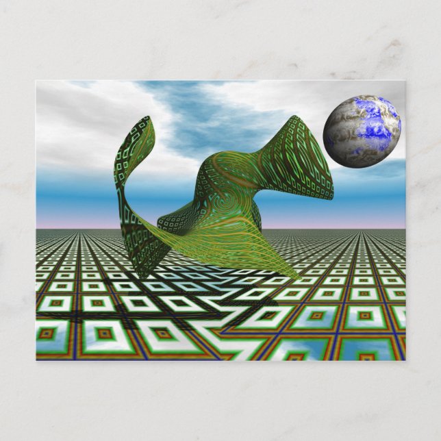 Carte postale Cosmic Poodle (Devant)